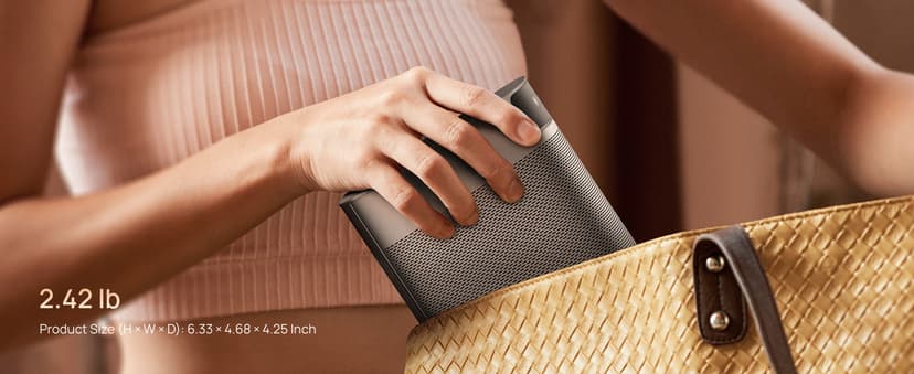 XGIMI MoGo 2 Pro 1080P Portable Projector, Mini Projector with WiFi and Bluetooth, Android TV 11.0, 400 ISO Lumens, 2X8W Speakers, Supports 4K, Auto Focus, Object Avoidance, and Screen Adaption