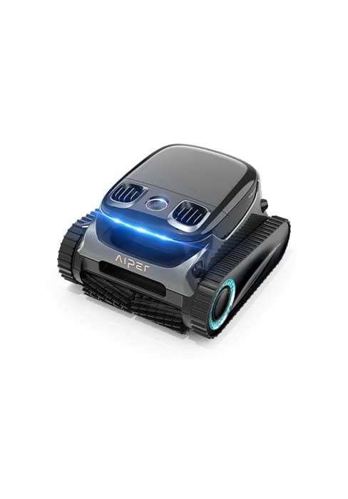 (Upgrade) AIPER Scuba X1 Cordless Robotic Pool Cleaner, 6600 GPH High-Power Suction with Dual-Jet, Multi-Layer Filtration System, Horizontal Waterline Scrubbing, Ideal for Inground Pools