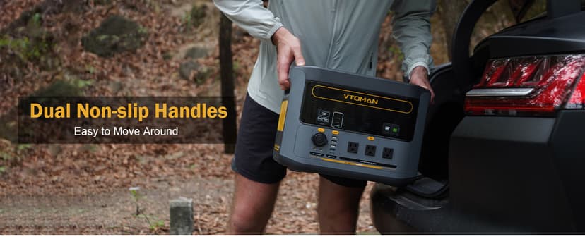 VTOMAN 3096Wh Solar Generator, FlashSpeed 1500 Power Station Bundle with Extra Battery & 400W Solar Panel, 1500W (3000W Peak) LiFePO4 Battery for Home Backup Power RV Emergency (3 Separate Packages)