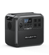 BLUETTI Solar Generator Elite 200 V2 (2025 New), 2,073.6Wh LFP Battery Backup w/ 4 2,600W AC Outlets (3,900W Power Lifting), 17-Year Lifespan, Portable Power Station for Camping, Off-grid