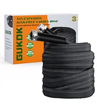2025 Upgraded 50FT Non-Expanding Garden Hose, Ultra-Light & Flexible Water Hose - Burst-Resistant, Kink-Free, High-Pressure, All-Weather Use for Lawns, Gardens, and Outdoor Cleaning