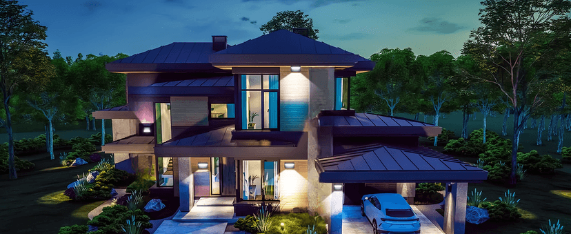 40W LED Outdoor Wall Lights, 5000K Water Resistant Exterior Wall Pack Light, 360 ° Adjustable Head Flood Wall Lighting Self-Developed Security Commercial Wall Mount Fixture for Yard Porch