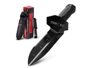 PANCKY Metal Detectors for Adults Waterproof, Professional Higher Accuracy Gold Detector with LCD Display, 5 Mode, Advanced DSP Chip 10" Coil, PK0075