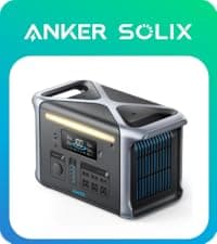 Anker SOLIX F2000 Portable Power Station, PowerHouse 767, 2400W Solar Generator, GaNPrime Battery Generators for Home Use, LiFePO4 Power Station for Outdoor Camping, and RVs (Solar Panel Optional)