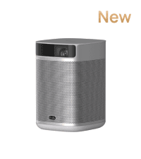 XGIMI MoGo 2 Pro 1080P Portable Projector, Mini Projector with WiFi and Bluetooth, Android TV 11.0, 400 ISO Lumens, 2X8W Speakers, Supports 4K, Auto Focus, Object Avoidance, and Screen Adaption