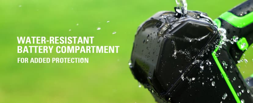 Greenworks 24V 600 PSI (0.8 GPM) Cordless Power Cleaner with (2) 2Ah Batteries, Charger, & Wash Glove, Green