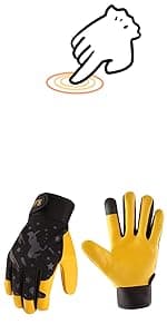 Long Gardening-Gloves Women/Men-Thorn proof Rose Pruning Heavy Duty Gauntlet-L