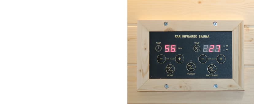 Outdoor Sauna 1 Person for Home Backyard Sauna Outdoor Infrared Sauna 1 Person Dry Sauna for Home Far Infrared Sauna Outdoor Spruce Wood Sauna 1300W Low EMF Single Person Infrared Sauna Room in Home