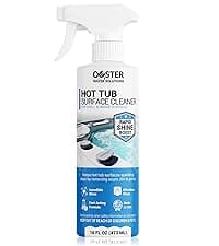 3in1 Weekly Hot Tub Cleaner, Conditioner, Clarifier - Hot Tub Chemicals for Standard & Inflatable Spas - Spa Chemicals for Crystal Clear & Sparkling Clean Water - Made in USA (4 Week Kit)