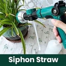 VENETIO 8-Dial Hose End Sprayer for Liquid Fertilizer/Soap | Precision Lawn, Yard & Garden Feeder with 16oz Bottle for Uniform Fertilizing and Watering Plants | Car, Dog Wash Hose Attachment Nozzle