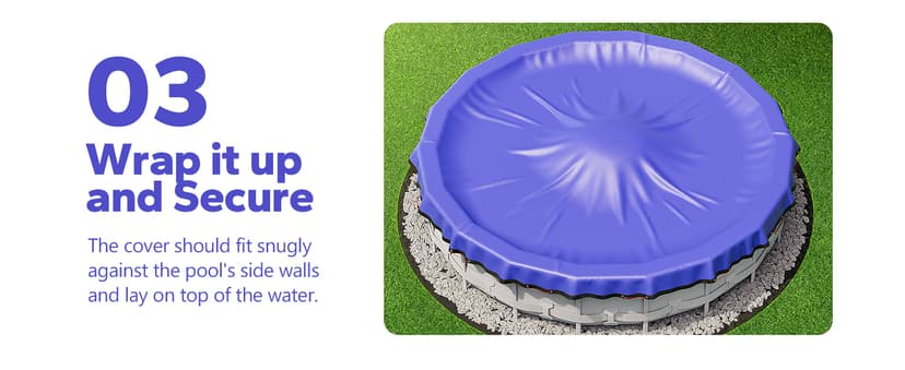 3 in 1 Winter Closing Kit - Pool Winterizing Kit for Above Ground Pool and inground Pools, Easy to Use - Up to 30,000 Gallon