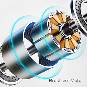 Camping Fan with LED Lantern, 36 Hours 9 Inch Portable Rechargeable Battery Powered Fan with Stepless Speed and Quiet Battery Operated for Picnic, Barbecue, Fishing, Travel, Home, Tent