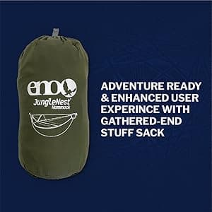 ENO Eagles Nest Outfitters JungleNest Hammock, Pacific