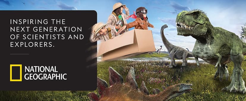 National Geographic Starter Metal Detector Kit for Kids - Kids Metal Detector with 7.4" Waterproof Coil & Trowel, Lightweight Gold Detector, Beach Detecting, Gift for Boys & Girls