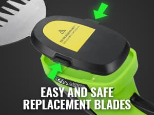 WORKPRO Cordless Grass Shear & Shrubbery Trimmer - 2 in 1 Handheld 7.2V Electric Grass Trimmer Hedge Shears/Grass Cutter Rechargeable Lithium-Ion Battery and Type-C Cable Included