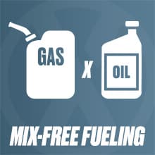 SENIX GTS4QL-M2 4QL 31.5 cc Full Crank Gas String Trimmer and Edger Lawn Tool with Straight Shaft, Front D-Handle, Bump Feed, 17.7 Inch Cutting Width