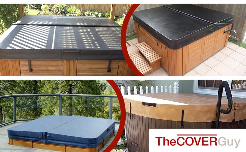 The Cover Guy Premium Hot Tub Cover | Custom Made Replacement Spa Cover | Energy-Saving Hot Tub Covers Built for All Climates | 6, 5, or 4 inch Taper