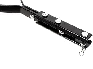 Lawn Roller,Combination Push/Tow Poly Lawn Roller with Easy Turn Tethered Plug,Durable Iron Garden Lawn Roller, 14 by 24", for Lawn and Garden Tractors (60L/16 Gallon)