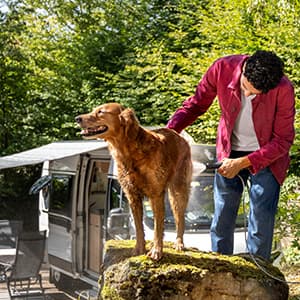 Kärcher OC 3 Plus Mobile Outdoor Cleaner, 1.8 gal. Water Tank, Spray Gun and Hose, Battery Operated, for on-The-go Cleaning, 72 PSI