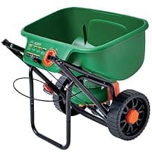 Scotts Turf Builder EdgeGuard DLX Broadcast Spreader for Seed, Fertilizer, Salt, Ice Melt, Holds up to 15,000 sq.ft. Product