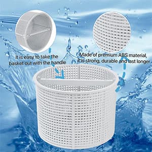 Pool Skimmer Basket Replacement,for Hayward Swimming Pool Skimmer SPX1082CA & Aladdin B-152 Skimmer Models,SP1082 SP1083 SP1084 1085 1086 SP1075 1075T 1076 1077 Skimmers Basket