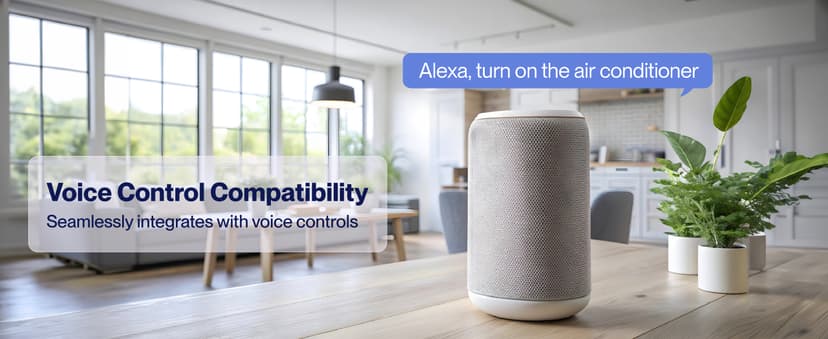 DELLA Vario 12000 BTU Mini Split Air Conditioner Work with Alexa 19 SEER2 Cools Up to 550 Sq.Ft Energy Efficient Ductless Inverter System, Heat Pump Pre-Charged and 16.4ft Installation Kits