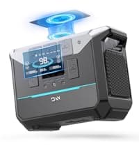 Portable Power Station 2000W, 2073.6Wh LifePO4 Battery Backup Station, 1.8 Hrs Fast Charging Solar Generator,Emergency Power Supply for Camping, Power Outage, Off-grid(Solar Optional)