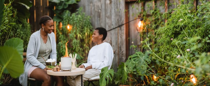 Solo Stove Mesa XL, 7 Inch Tabletop Fire Pit with Stand - Smokeless, Stainless Steel Fire Pit for Camping, Outdoor & Patio- Wood Burning or Pellet Fueled Portable Bonfire, 2.3lbs, Mulberry