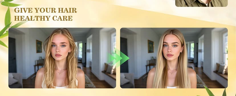 SALONSILK 5PCS Wooden Hair Comb Set, Bamboo Wide Tooth Fine Tooth Combs for Women and Men, Natural Wood Beard Styling Curly Detangling Set for Thick & Thin Hair