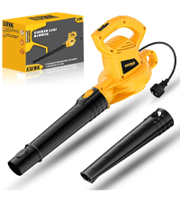 Alloyman 20V Cordless Tiller Cultivator, 360RPM Electric Garden Tiller, with 2 * 2.0Ah Batteries & Charger, 9In Tilling Width and 6.6In Depth Garden Rototiller for Lawn/Gardening/Soil Cultivation