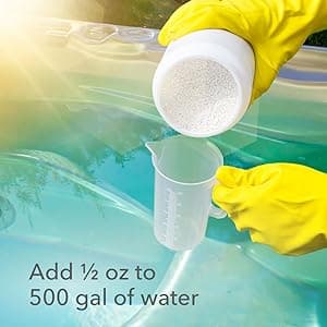 Leisure Time E5 Spa 56 Chlorinating Granules for Spas and Hot Tubs - Maintains Clean, Clear, Sanitized Water, 5 lbs