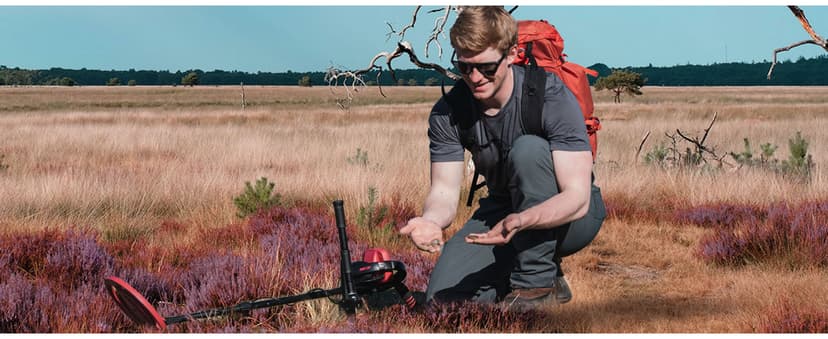 PANCKY Metal Detectors for Adults Waterproof, Professional Higher Accuracy Gold Detector with LCD Display, 5 Mode, Advanced DSP Chip 10" Coil, PK0075