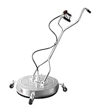 janz 24 FT, Aluminum Telescoping Pressure Washer Wand with 2 Pressure Washer Extension Wands,Gutter Cleaner Attachment, 7 Spray Nozzle Tips, 2 Hose Inlet Adapters, Pivoting Coupler and Support Harness