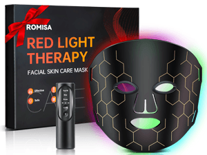 Red Light Therapy Belt & Back Massager for Pain Relief, Infrared Light Therapy Vibration Rechargeable, Red Light Therapy Device for Body Massage for Back Shoulder Waist Knee for Cordless Use