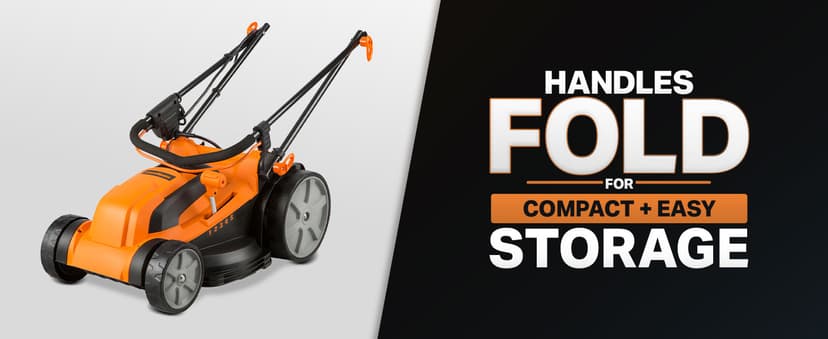 LawnMaster MEB1216K Electric Lawn Mower 16-Inch 12AMP