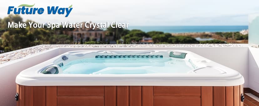 Future Way PWW35L Hot Tub Filter Replacement for Master Spa X268548-PMA-R3, Waterway 817-4035, Teleweir 35 SF, Replace Pleatco PWW35L, Unicel 4CH-935, SD-01235, PDC580-AFS, Spa Filter, 35 Sq. Ft