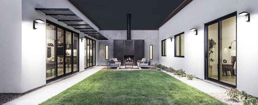 40W LED Wall Lights Outdoor Rotatable 360 Degree LED Wall Pack 4000LM 5000K Security Flood Light Switch Control Waterproof IP65 for Garage Yard Barn Porch