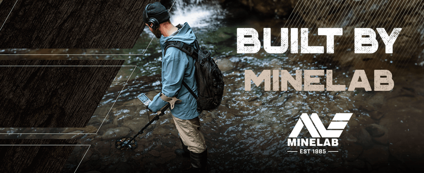 MINELAB X-Terra Elite Expedition, Waterproof, All Terrain Treasure Metal Detector, Multi-IQ Precision Targeting, Included V8X Coil, V12X Coil, ML85 Headphones, Charging Cable & PRO-FIND 40 Pinpointer