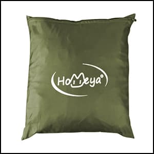 Riding Lawn Mower Cover, Heavy Duty 600D Oxford Outdoor Tractor Cover Waterproof UV Protection Lawn Mower Cover Fit Decks up to 54" with Elastic Cord & Storage Bag, Green