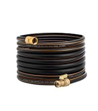 Giraffe Tools Garden Hose 100ft x 5/8", Water Hose Heavy Duty, Flexible, Lightweight Hybrid Hose with Swivel Handle, Male to Female Fittings, Burst 600 PSI