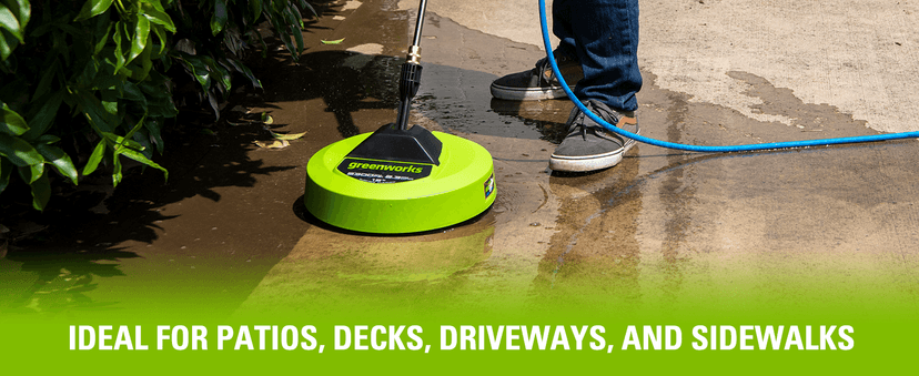 Greenworks 12" (in.) Surface Cleaner Pressure Washer Attachment