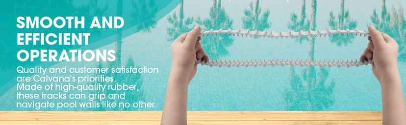 (2 Pack) Replacement Gray Tracks for Maytronics Dolphin Robotic Pool Cleaners with Part Number 9983152-R2 Dolphin Parts