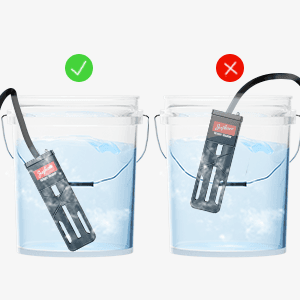 Hot Tub Heater, Bathtub Heater, Spa Heater, Immersion Water Heater: Portable Hot Tub Heater with Cast Aluminum, Digital Display & Temperature Sensor for Fast, Safe Heating