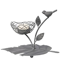 Marbrasse Desktop Glass Planter Hydroponics Vase,Planter Bulb Vase with Holder for Home Decoration,Modern Creative Bird Plant Terrarium Stand, for Plant Terrarium