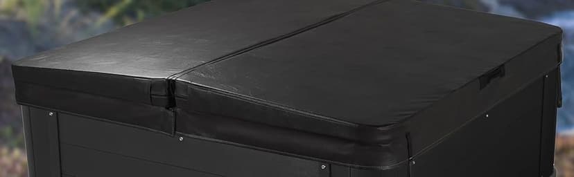 Inland 6 Person Indoor Outdoor Hot Tub, Plug & Play Spa, 24 Jets, LED Lighting System, Insulated Spa Cover, Made in USA, Aqualife by Strong Spas