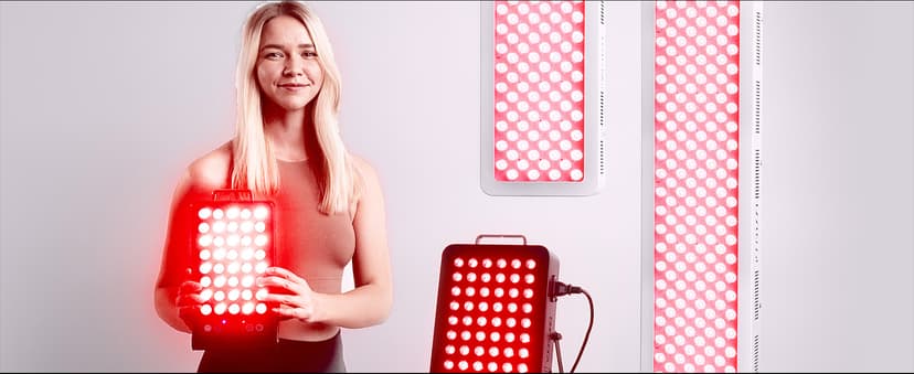 Bestqool Red Light Therapy, Dual Chip Clinical Grade LED Device with Near-Infrared Light 660nm 850nm High Power Panel, Ideal for Body, Face, Recovery, Improve Sleep, Skin Health, 105W (Black 60)