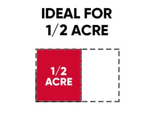 PowerSmart Self Propelled Gas Lawn Mower, 22 in. with 170cc OHV Engine, 3-in-1 Rear-Wheel-Drive High Wheels, Black