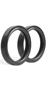 (1 Set) 8 3/8" Pool Light Lens Gasket and Stainless Pilot Screw - Exact Replacements for Pentair 79101600Z and 79104800 - Compatible with Pentair IntelliBrite, AmerLite, and SAM Amerlite Lights