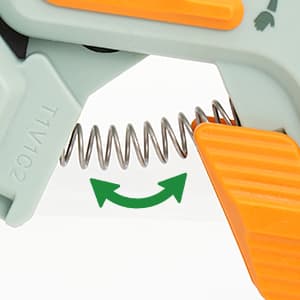 PrunePro Pruning Shears for Gardening Professional Bypass Hand Pruner Up to 1 Inch Cut Capacity Sharp Stainless Steel Blade Garden Scissors Plant Flower Garden Clipper 1 Pack