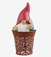 Garden Gnome Statue,Solar Gnomes Figurine,Outdoor Gnome Decor,Gnomes Decorations for Yard with Solar Light,Gnome Sculptures for Patio Lawn Ornaments